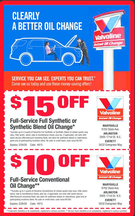 vavoline cupons|valvoline coupon 19.99.